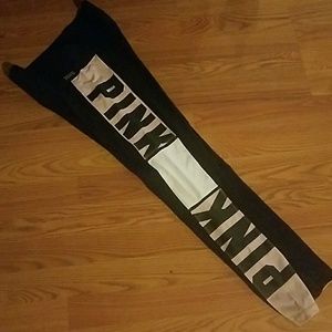 PINK high waist bonded legging